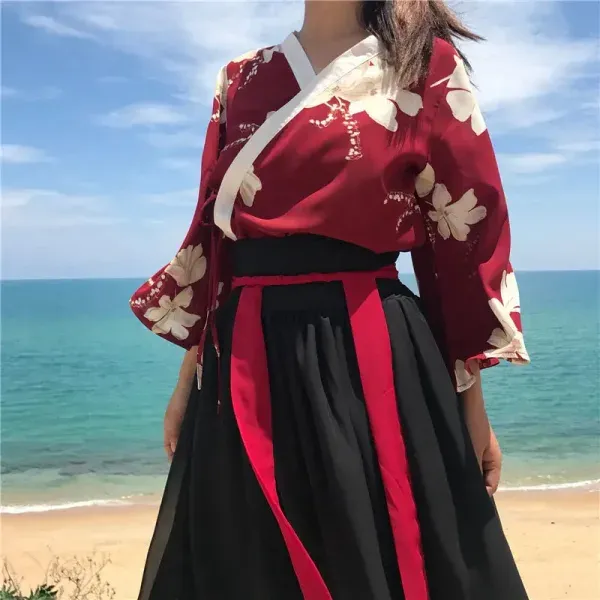 Japon style hanfu style robe japonaise femme