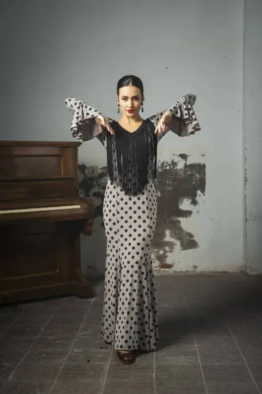 Viva La Feria Lei robe danse flamenco imprimee