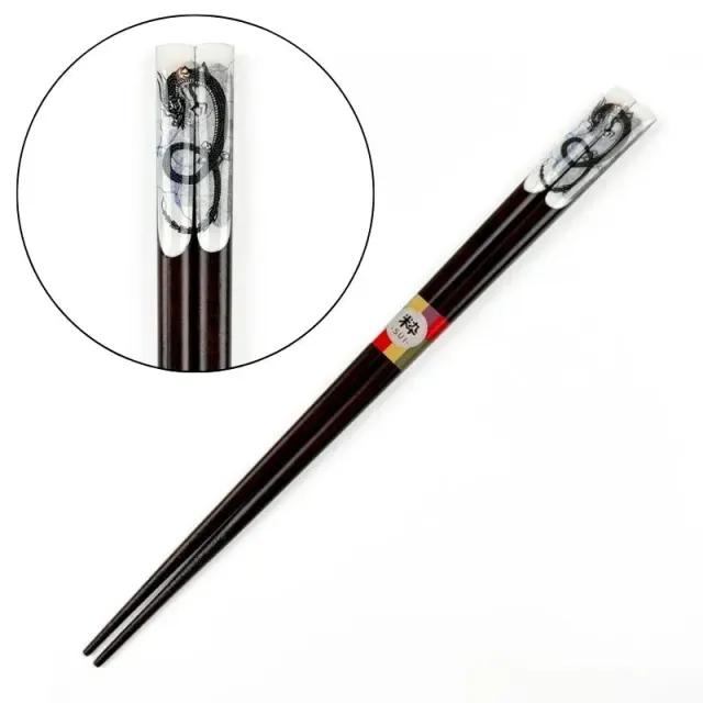 Japon style Ryuu baguettes japonaises dragon