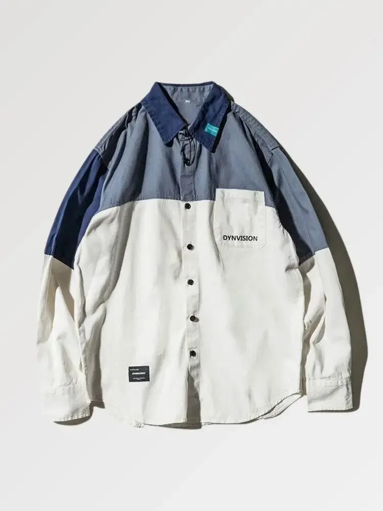 Japon style dynvision veste chemise oversize streetwear
