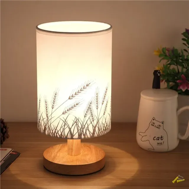 Japon style Lampe Chevet Japonaise Épi de blé