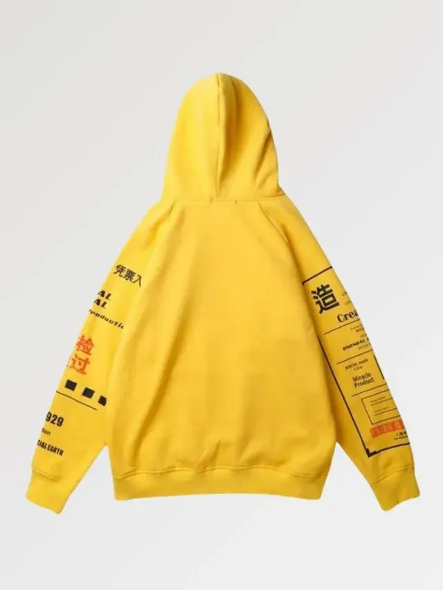 Japon Style The Flake sweat à capuche kanji