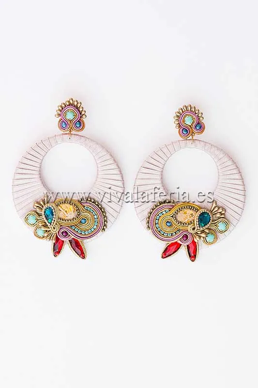 Candela de Reina Sauce boucles fantaisie arrondies