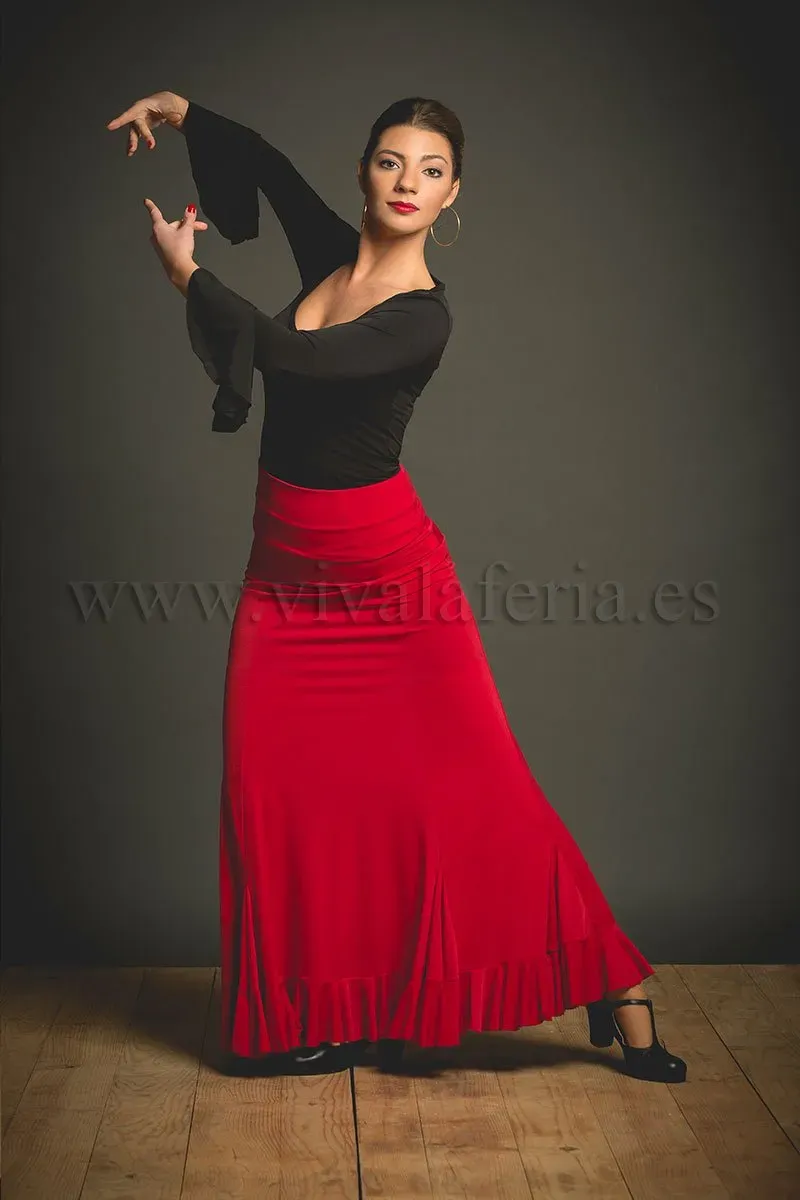 VIVA LA FERIA Velilla jupe flamenco taille adulte