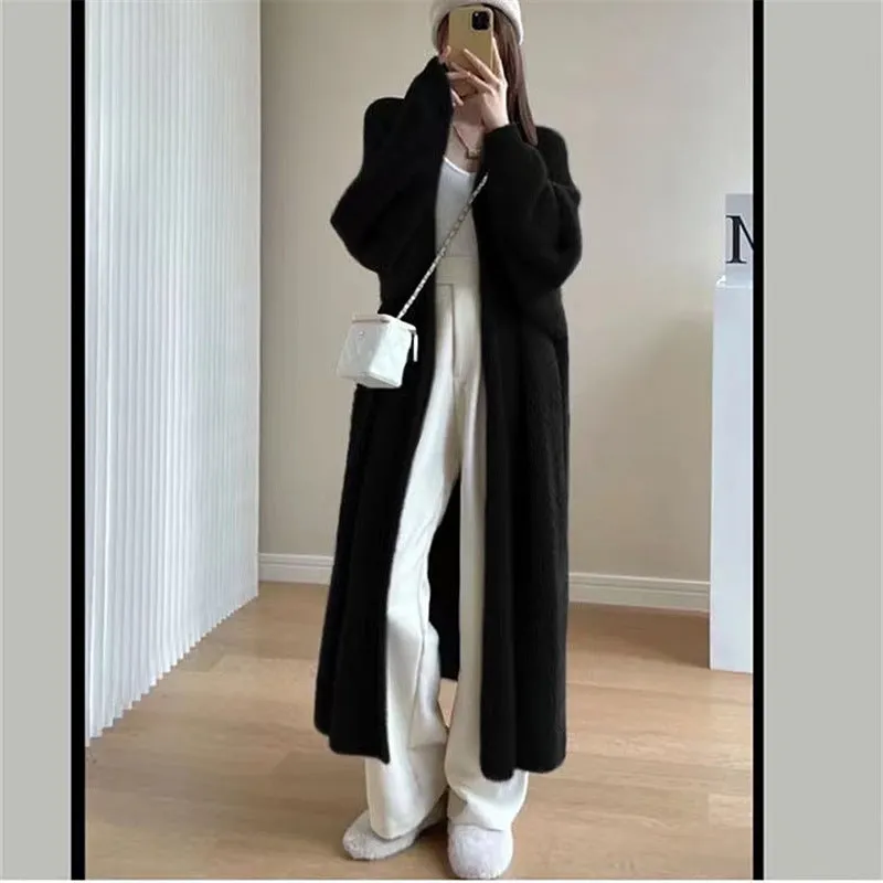 Esprit du Japon Cardigan long kimono maille douillette