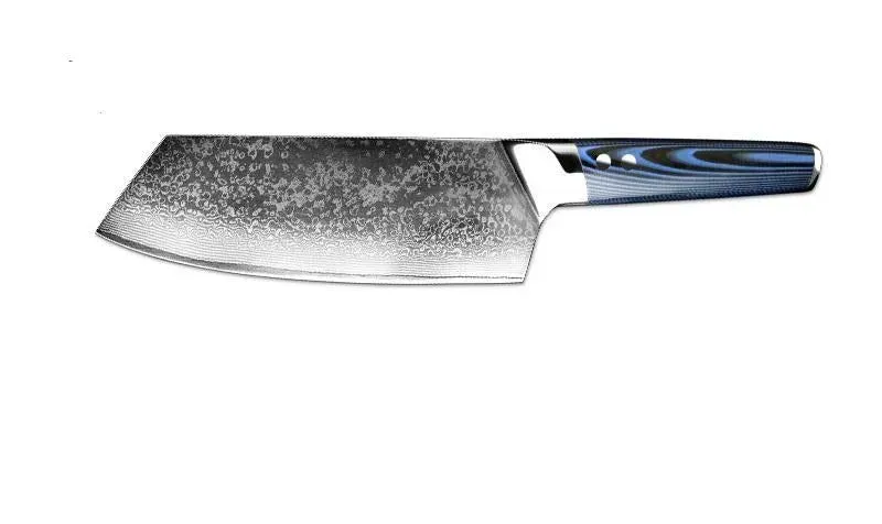Japon style Shiomi couteau gyuto damas