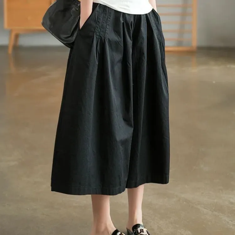 Esprit du Japon pantalon japonais ample taille haute