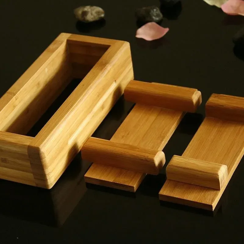 Japon style Hamaguchi oshibako moule à sushi en bambou