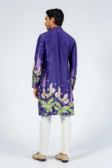 Rahul Mishra Valley Of Flowers Hand-Embroidered Kurta
