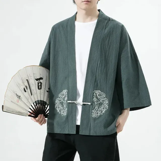 Japon style veste kimono homme ample