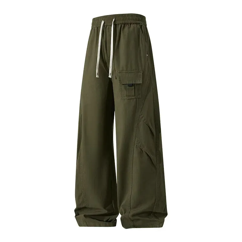 Esprit du Japon pantalon cargo coton large poches
