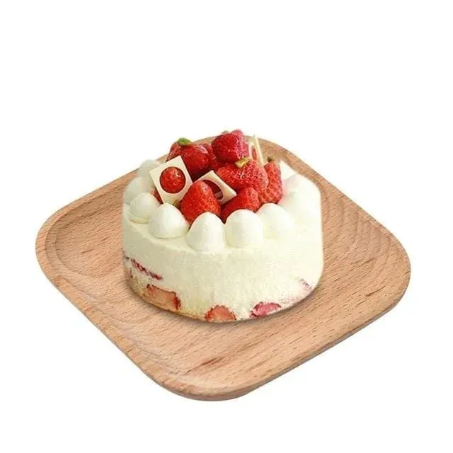 Japon style Plate Hachijo assiette en bois