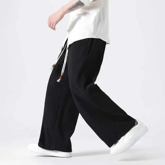 Japon style Haruna pantalon confort coupe ample
