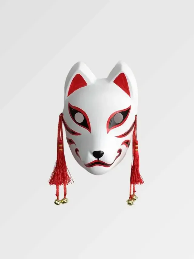 Japon style hoshi masque kitsune traditionnel
