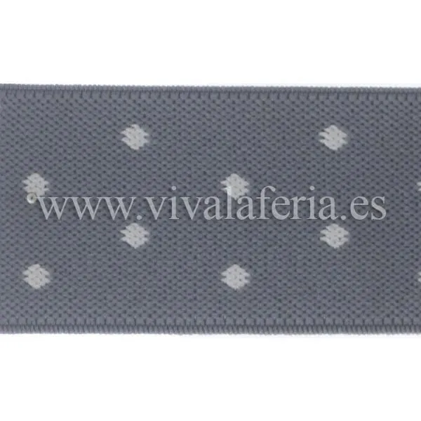 Viva La Feria bretelles élastiques à pois 3,5 cm