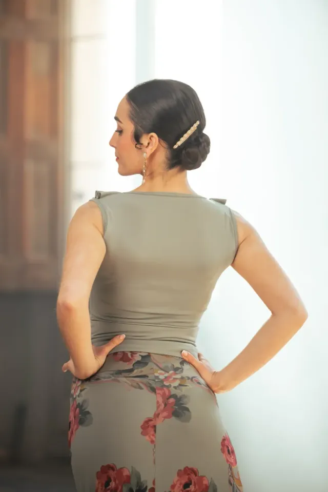 VIVA LA FERIA-MODA FLAMENCA Mariquilla top flamenco adulte