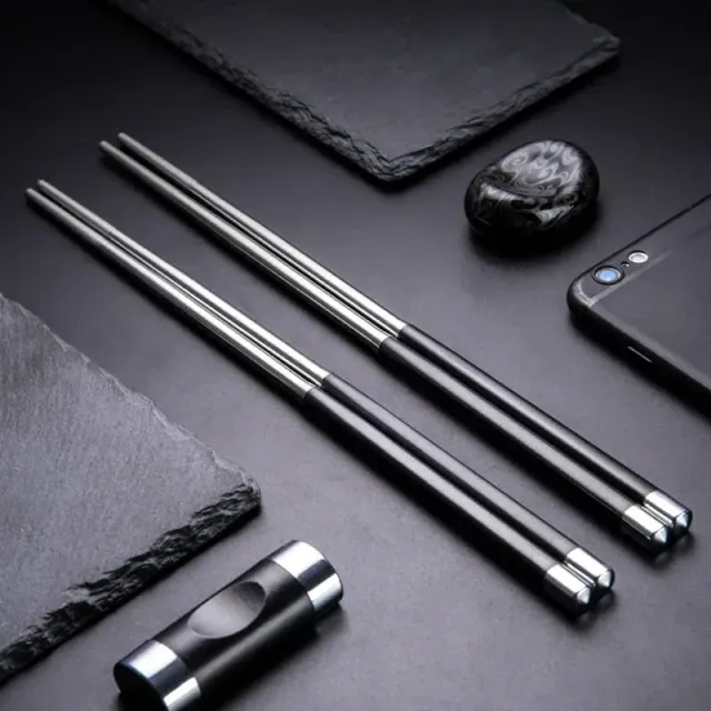 Japon style Baguette Japonaise Inox paire