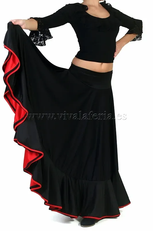 VIVA LA FERIA-MODA FLAMENCA Balboa jupe danse flamenco