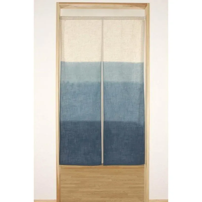 Japon style Noren Indigo rideau japonais indigo zen