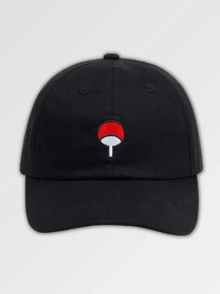 Japon style Uchiwa Clan Logo casquette Naruto