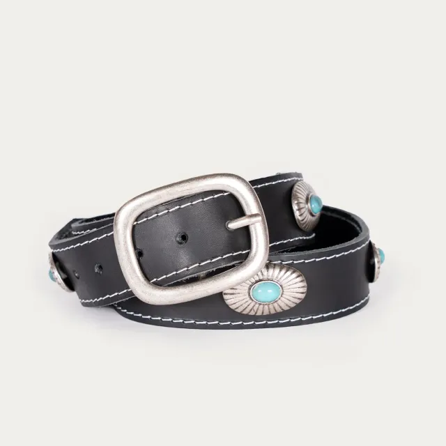 Mistral CEINTURE TURQUOISE ceinture en cuir