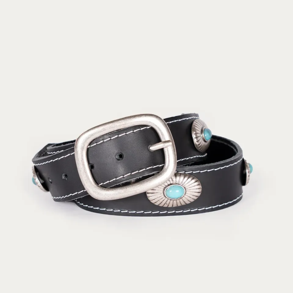 Mistral CEINTURE TURQUOISE ceinture en cuir