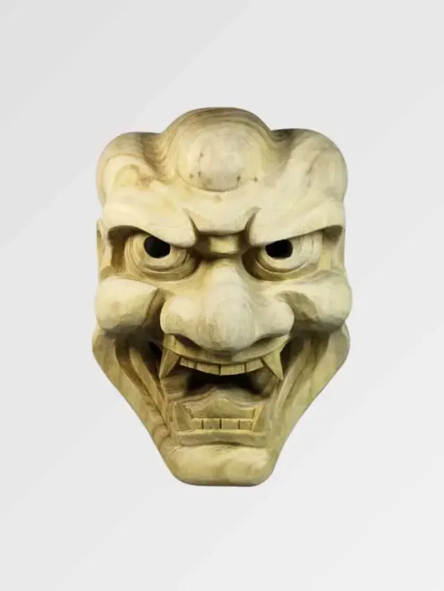 Japon style Masque Japonais Traditionnel ‘shiata’ masque
