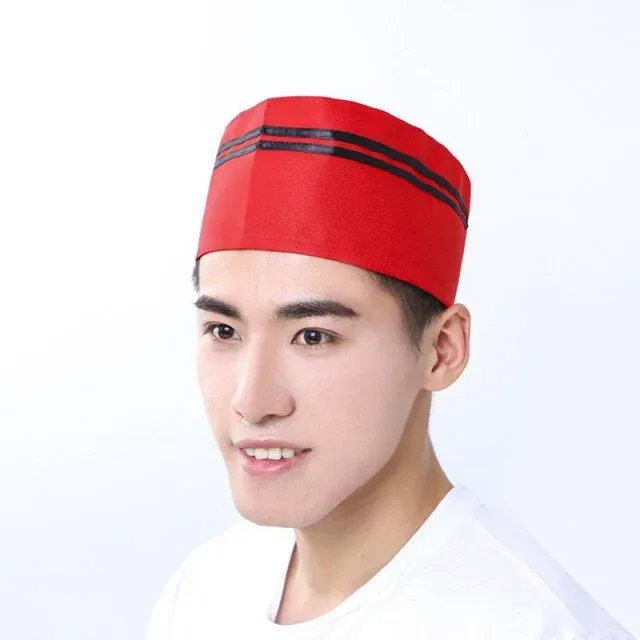 Japon style Hikaru chapeau de chef japonais coton