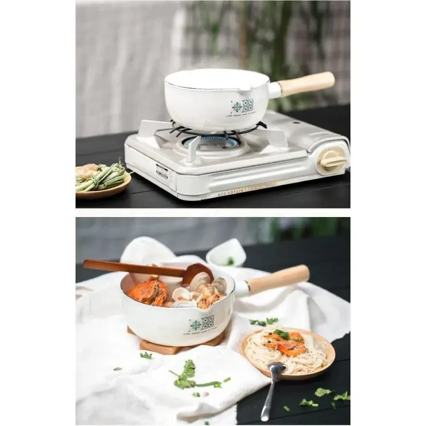 Japon style Abashiri casserole aluminium martelé