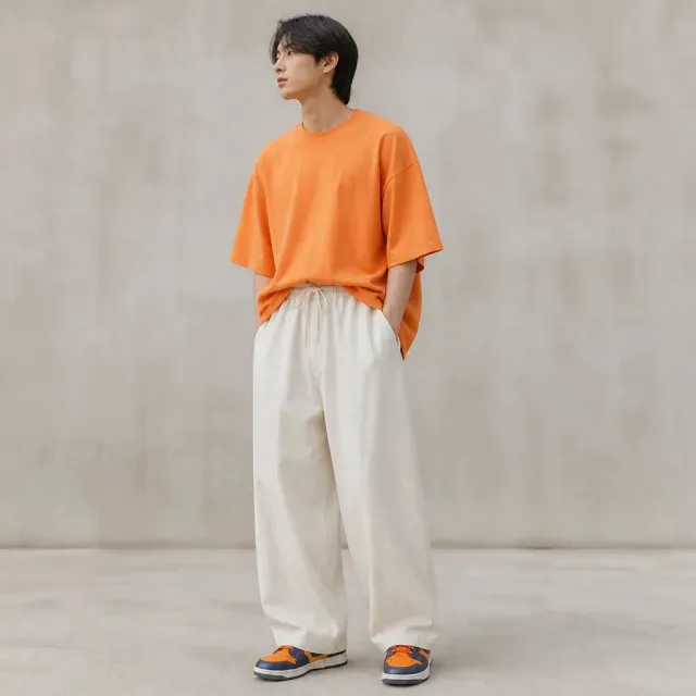 Esprit du Japon pantalon japonais coton ample wide-leg streetwear