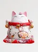 Esprit du Japon Maneki Neko fleurs japonaises tirelire céramique