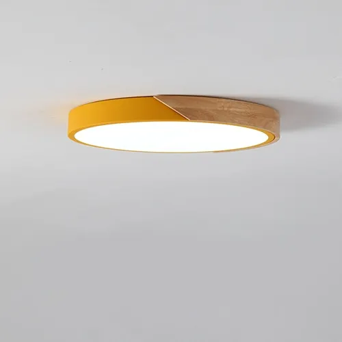 Japon style Plafonnier Bois Design luminaire bois