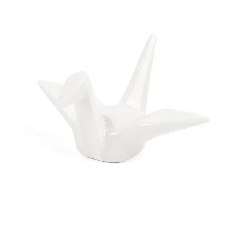 Japon style Origami repose-baguettes grue