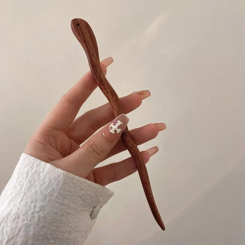 Esprit du Japon bâton cheveux bois kanzashi