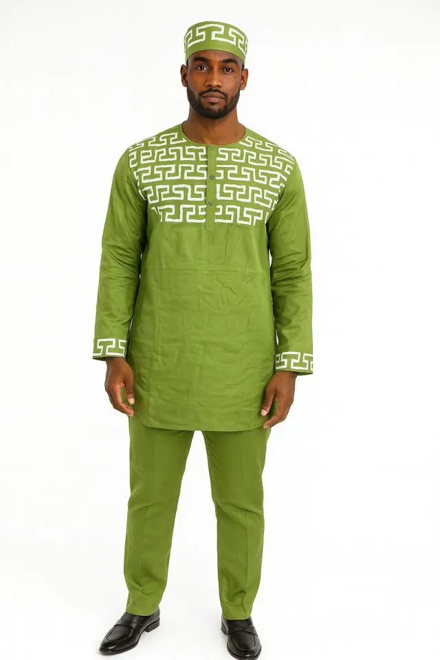KAVAZI 4650 ensemble homme 3 pièces uni