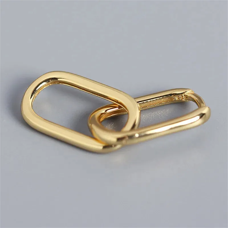Esprit du Japon Boucles d'oreilles géométriques japonaises