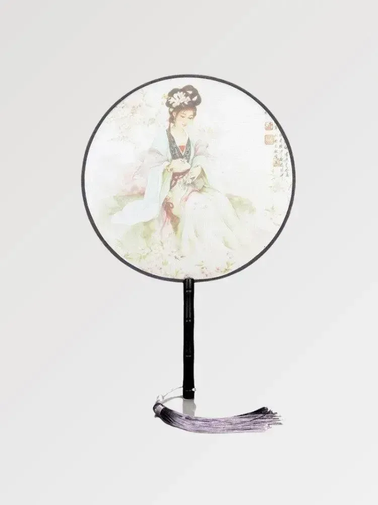 Japon style Geisha iwakura éventail rond geisha