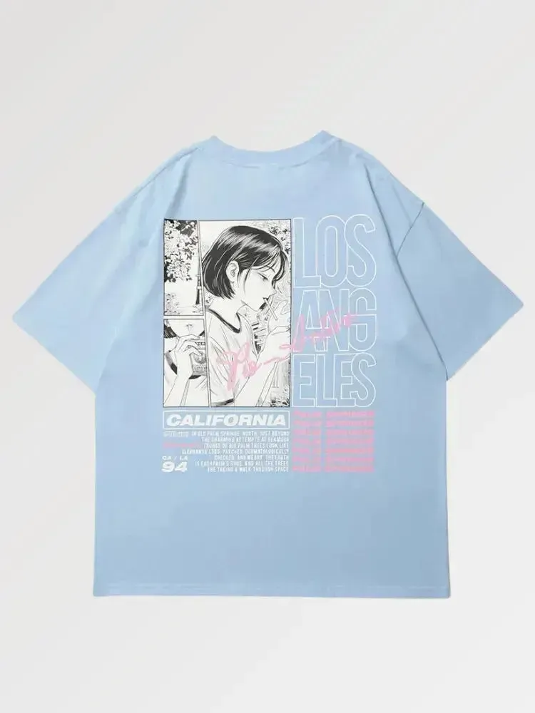 Japon style Yokote t-shirt manga ajusté