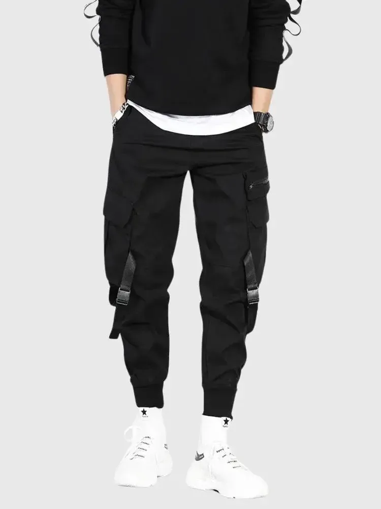 Japon style Mikohoni pantalon cargo