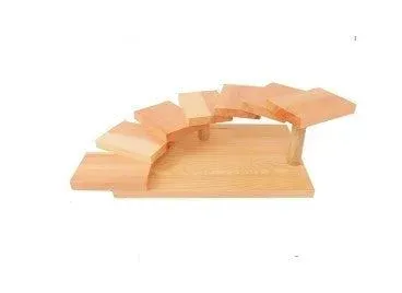 Japon style Sushi Shelf Shaka plateau bois