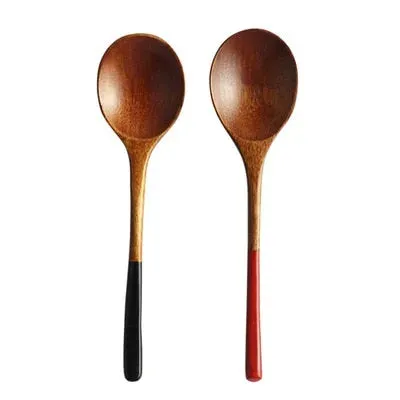 Japon style cuillère en bois japonaise riz