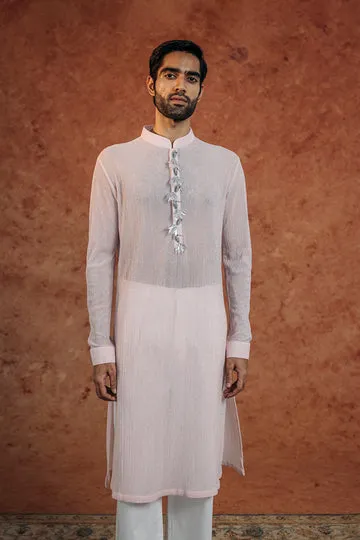 Rahul Mishra Toucan Kurta brodé main