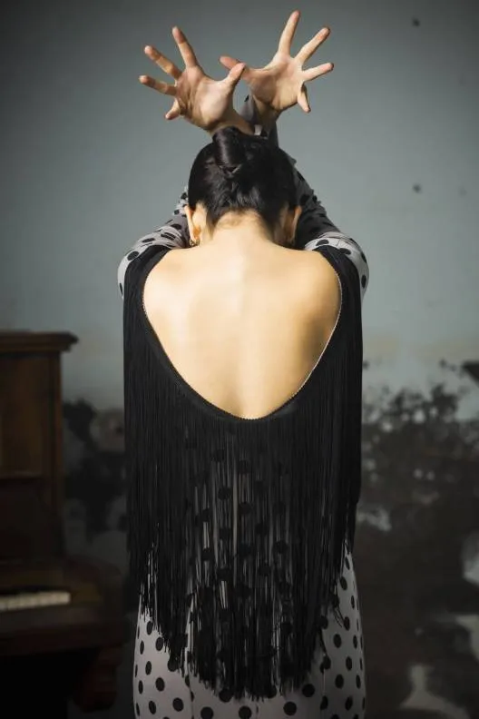 Viva La Feria Lei robe danse flamenco imprimee