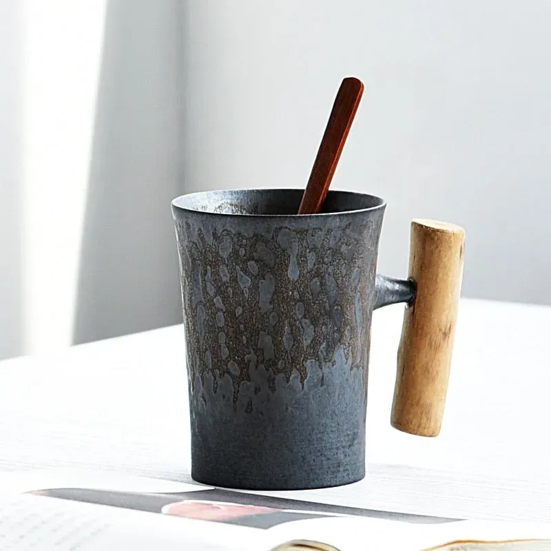 Japon style mug japonais en grès artisanal