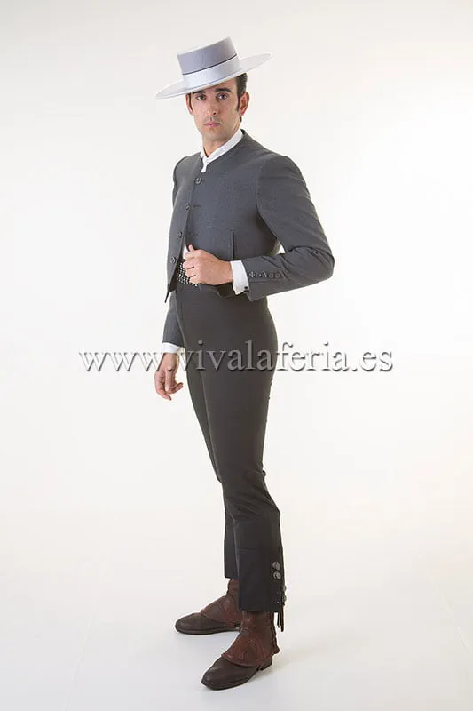 Viva La Feria Superfresh costume campero gris marengo