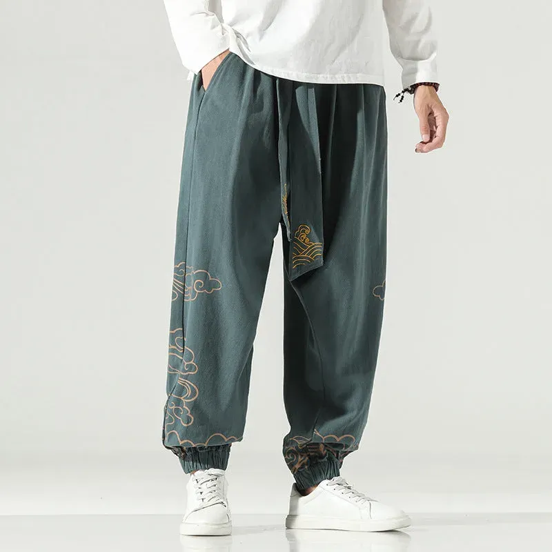 Japon style Ai pantalon harem japonais