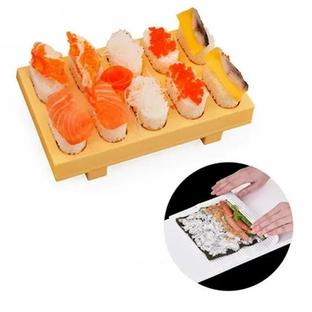 Japon style Nigiri Mold Pack moule à sushi 8 nigiris plastique