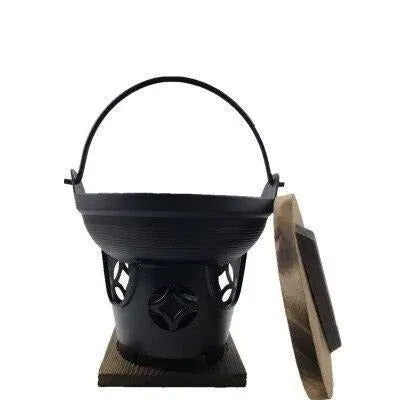 Japon style Biei set pot sukiyaki aluminium alcool