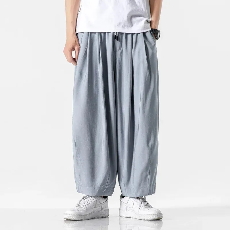 Esprit du Japon Pantalon Sarouel Japonais Homme en coton