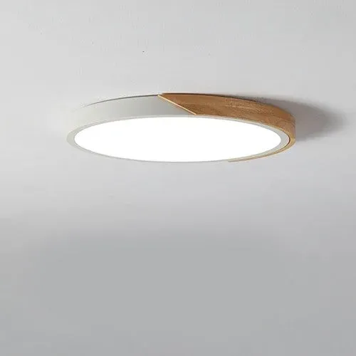 Japon style Plafonnier Bois Design luminaire bois
